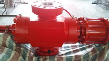 Válvula de segurança de superfície vermelha da fonte, válvula de porta hidráulica de FC com operação manual
