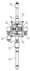 Árvore nivelada do teste da superfície do API 6A Flowhead do equipamento de testes do poço de petróleo da produção de PLS 3